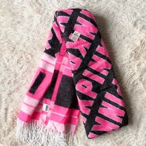 VSPINK Logo Neon Pink Scarf